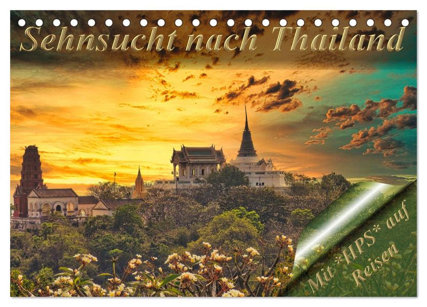 Sehnsucht nach Thailand (Tischkalender 2027 DIN A5 quer) CALVENDO Monatskalender
