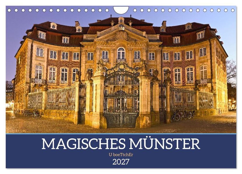 Magisches Münster (Wandkalender 2027 DIN A4 quer) CALVENDO Monatskalender