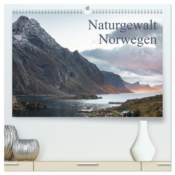 Naturgewalt Norwegen (hochwertiger Premium Wandkalender 2027 DIN A2 quer) Kunstdruck in Hochglanz
