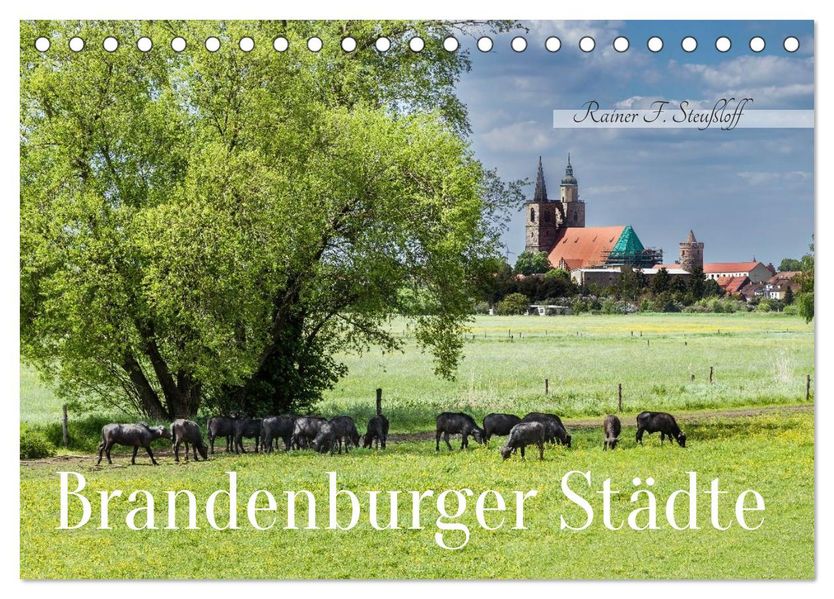 Brandenburger Städte (Tischkalender 2027 DIN A5 quer) CALVENDO Monatskalender