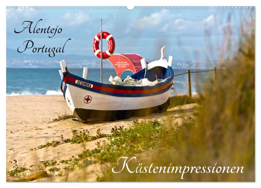 Alentejo Portugal - Küstenimpressionen (Wandkalender 2027 DIN A2 quer) CALVENDO Monatskalender