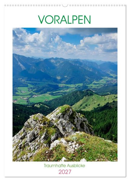 Voralpen (Wandkalender 2027 DIN A2 hoch) CALVENDO Monatskalender