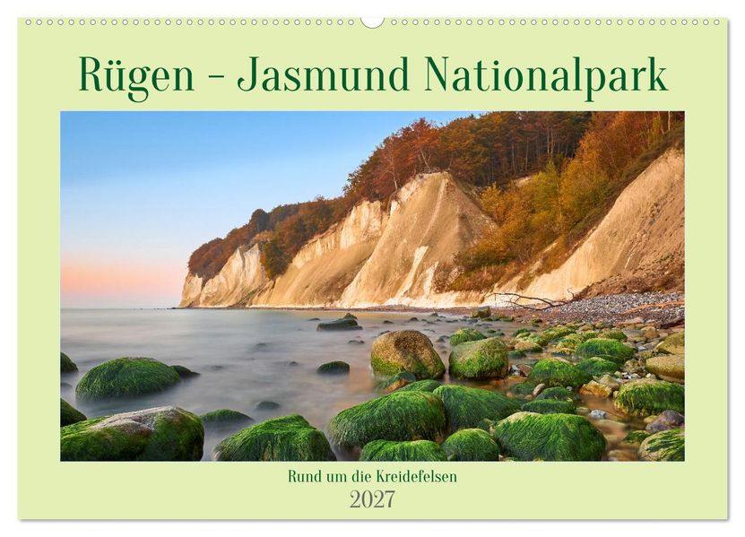 Rügen - Jasmund Nationalpark (Wandkalender 2027 DIN A2 quer) CALVENDO Monatskalender