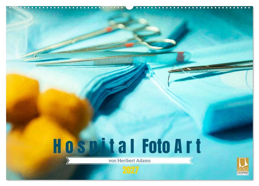 Hospital FotoArt (Wandkalender 2027 DIN A2 quer) CALVENDO Monatskalender