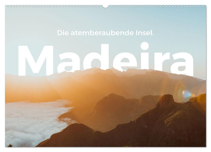 Madeira - Die atemberaubende Insel. (Wandkalender 2027 DIN A2 quer) CALVENDO Monatskalender
