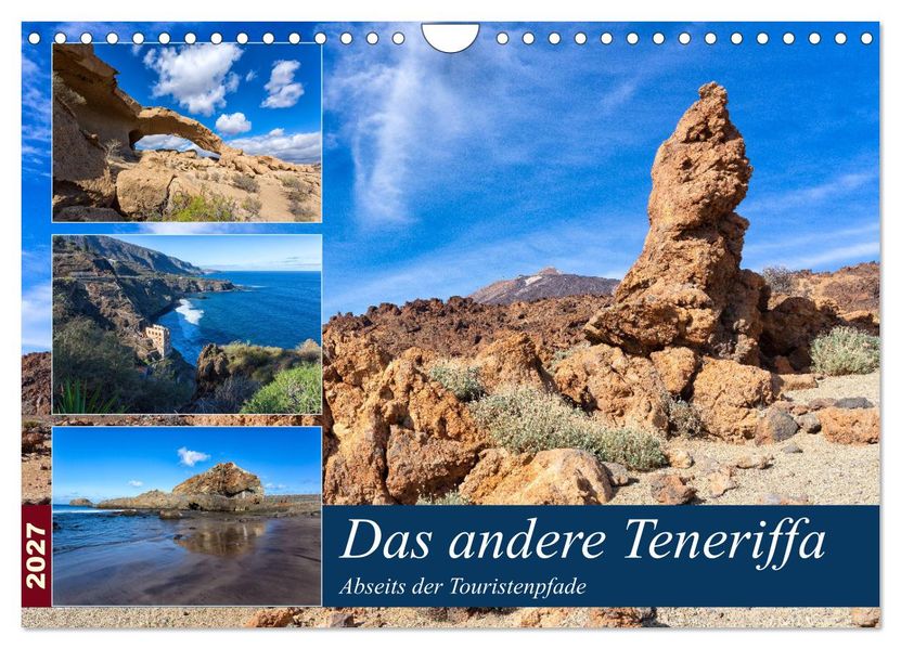 Das andere Teneriffa (Wandkalender 2027 DIN A4 quer) CALVENDO Monatskalender
