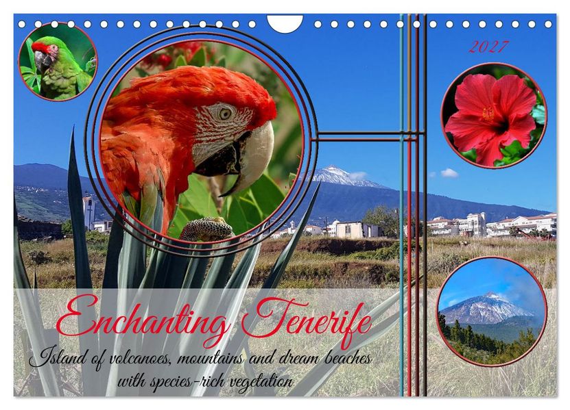 Enchanting Tenerife (Wall Calendar 2027 DIN A4 landscape) CALVENDO 12 Month Wall Calendar