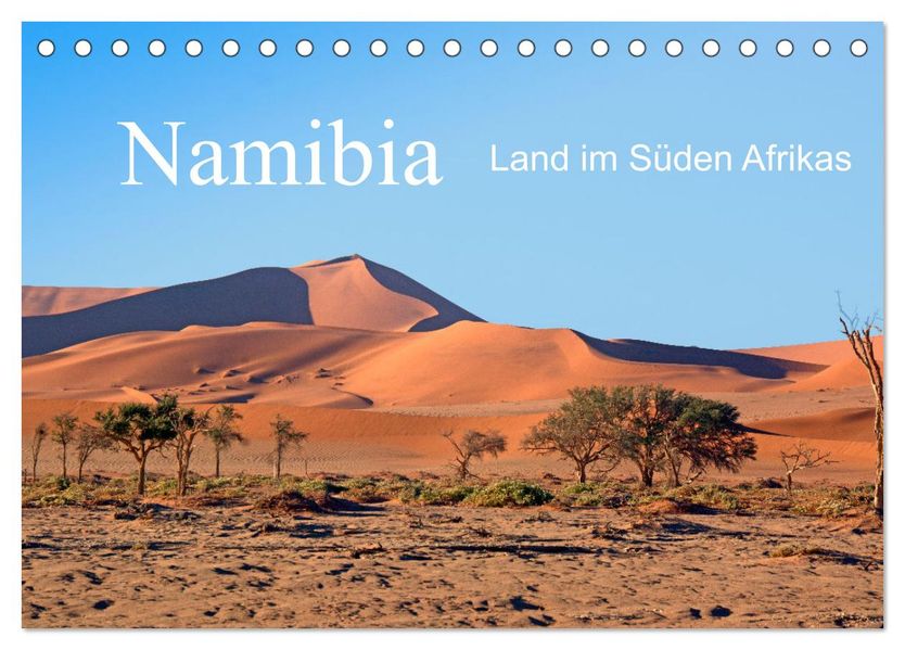 Namibia - Land im Süden Afrikas (Tischkalender 2027 DIN A5 quer) CALVENDO Monatskalender