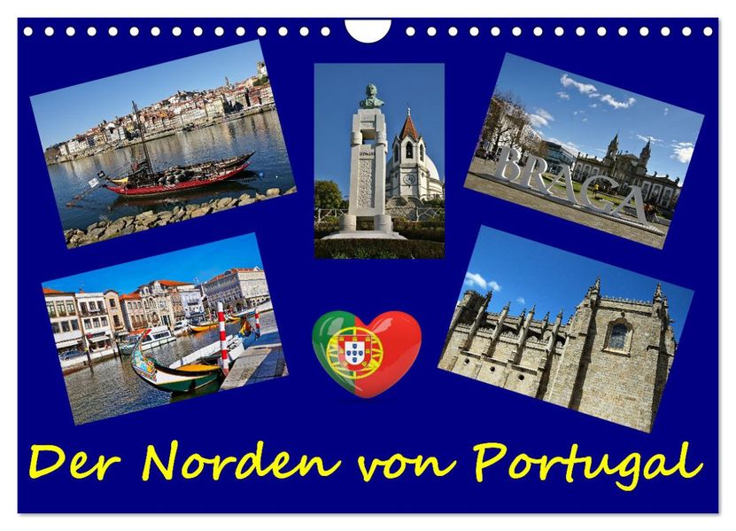 Der Norden von Portugal (Wandkalender 2027 DIN A4 quer) CALVENDO Monatskalender