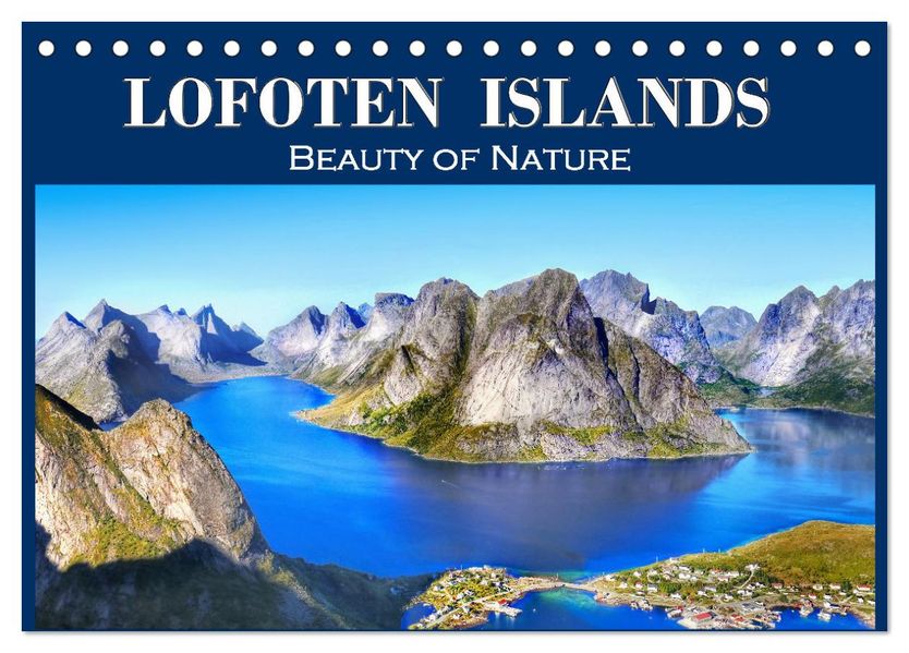 Lofoten Islands Beauty of Nature (Desk Calendar 2027 DIN A5 landscape) CALVENDO 12 Month DeskCalendar