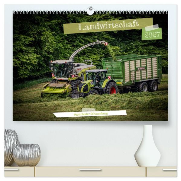 Landwirtschaft 2027 (hochwertiger Premium Wandkalender 2027 DIN A2 quer) Kunstdruck in Hochglanz