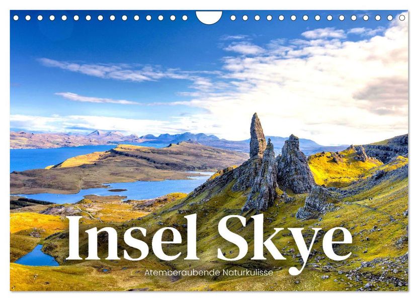 Insel Skye - Atemberaubende Naturkulisse (Wandkalender 2027 DIN A4 quer) CALVENDO Monatskalender
