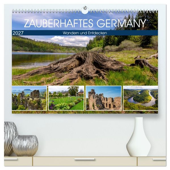Zauberhaftes Germany (hochwertiger Premium Wandkalender 2027 DIN A2 quer) Kunstdruck in Hochglanz