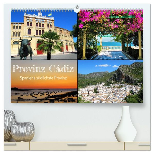 Provinz Cádiz - Spaniens südlichste Provinz (hochwertiger Premium Wandkalender 2027 DIN A2 quer) Kunstdruck in Hochglanz
