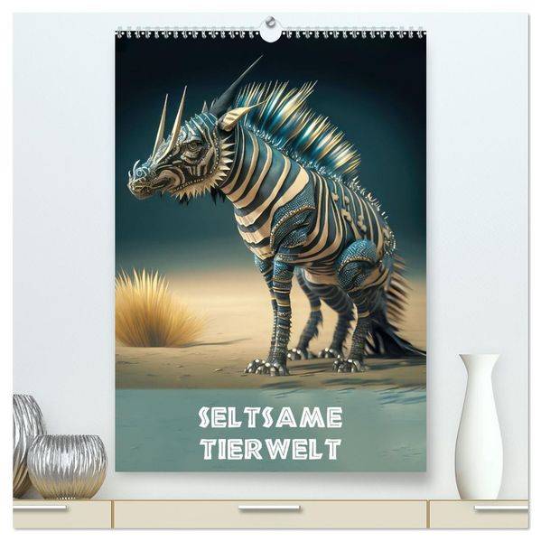 Seltsame Tierwelt (hochwertiger Premium Wandkalender 2027 DIN A2 hoch) Kunstdruck in Hochglanz
