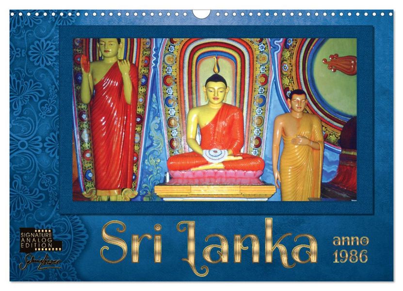 Sri Lanka anno 1986 (Wandkalender 2027 DIN A3 quer) CALVENDO Monatskalender