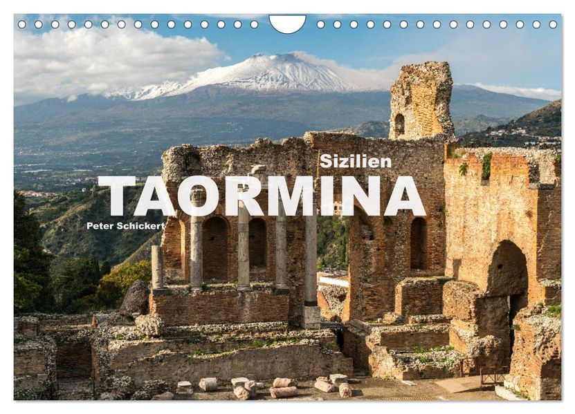 Sizilien - Taormina (Wandkalender 2027 DIN A4 quer) CALVENDO Monatskalender