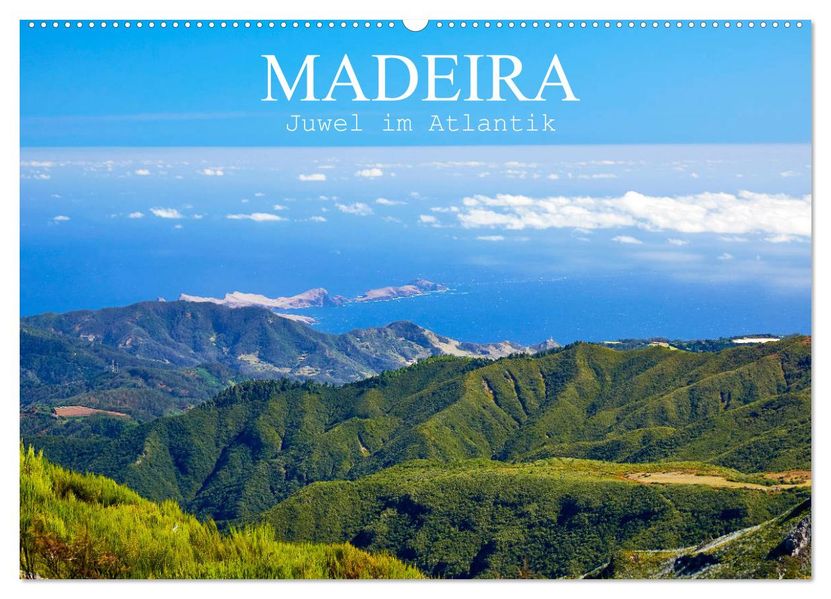 Madeira - Juwel im Atlantik (Wandkalender 2027 DIN A2 quer) CALVENDO Monatskalender