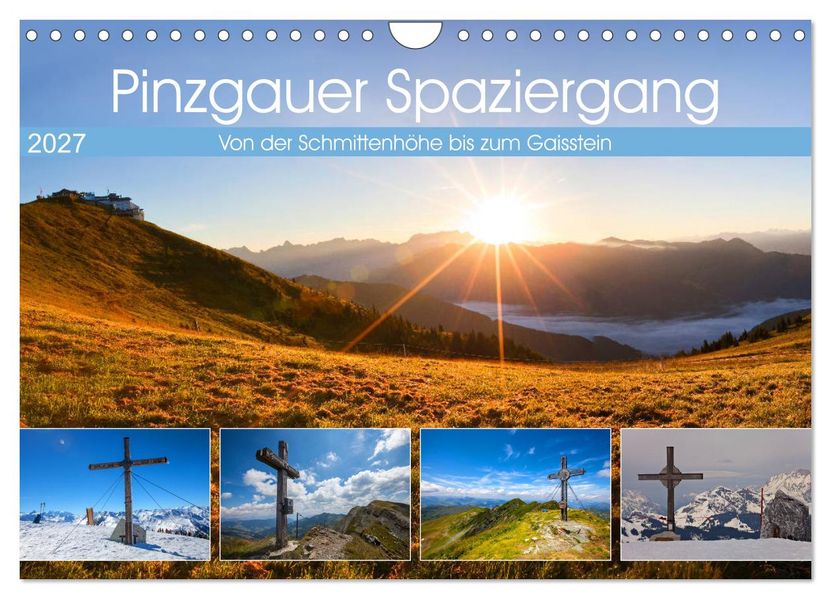 Pinzgauer Spaziergang (Wandkalender 2027 DIN A4 quer) CALVENDO Monatskalender