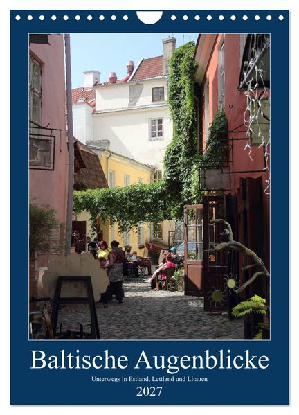 Baltische Augenblicke (Wandkalender 2027 DIN A4 hoch) CALVENDO Monatskalender