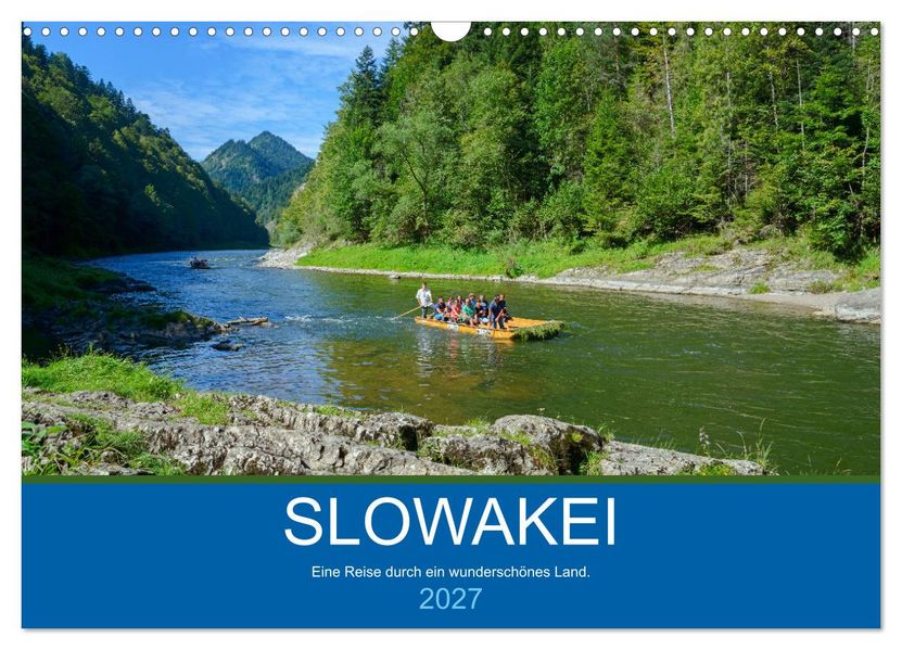 Slowakei - Eine Reise durch ein wunderschönes Land. (Wandkalender 2027 DIN A3 quer) CALVENDO Monatskalender