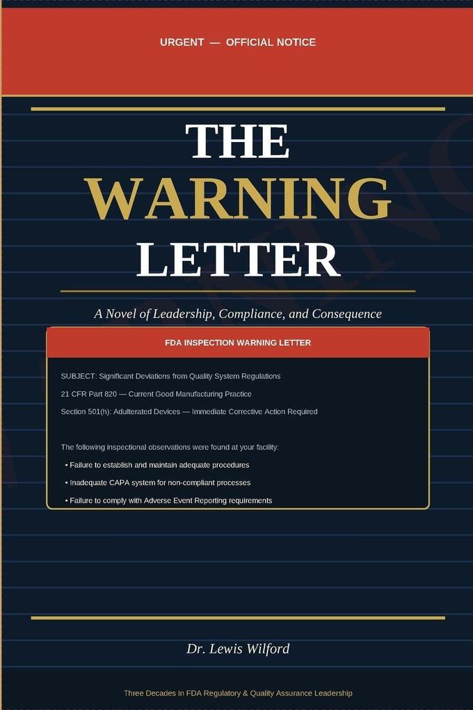 The FDA Warning Letter