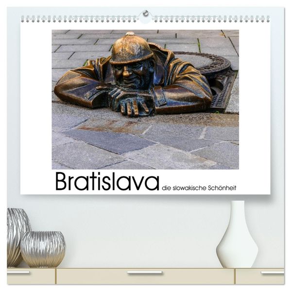 Bratislava die slowakische Schönheit (hochwertiger Premium Wandkalender 2027 DIN A2 quer) Kunstdruck in Hochglanz