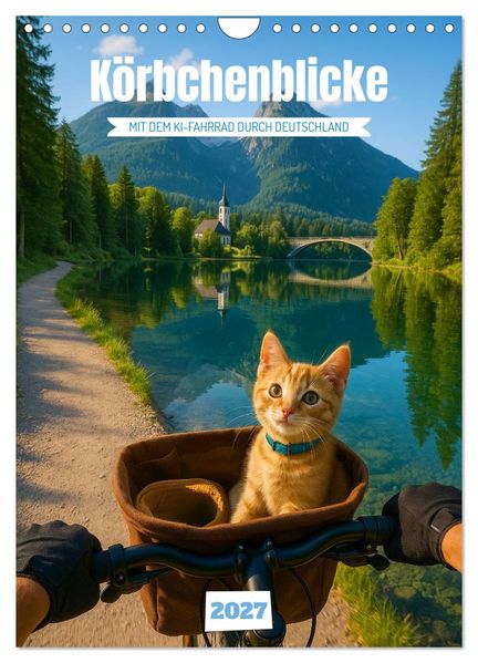 Körbchenblicke (Wandkalender 2027 DIN A4 hoch) CALVENDO Monatskalender