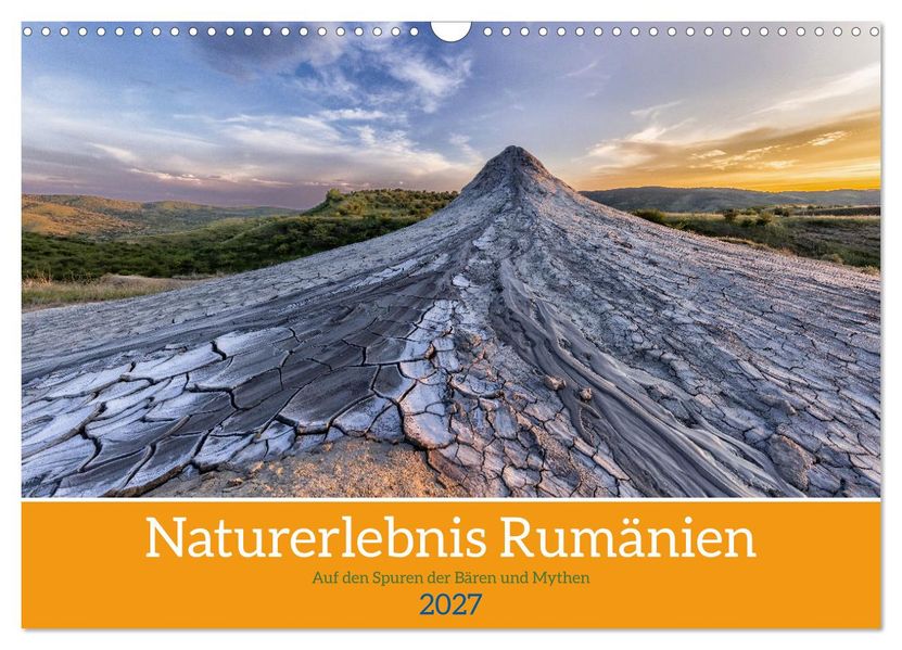 Naturerlebnis Rumänien - Auf den Spuren der Bären und Mythen (Wandkalender 2027 DIN A3 quer) CALVENDO Monatskalender