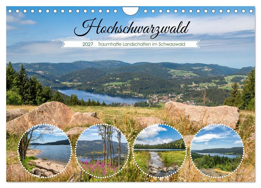 Hochschwarzwald - Traumhafte Landschaften im Schwarzwald (Wandkalender 2027 DIN A4 quer) CALVENDO Monatskalender