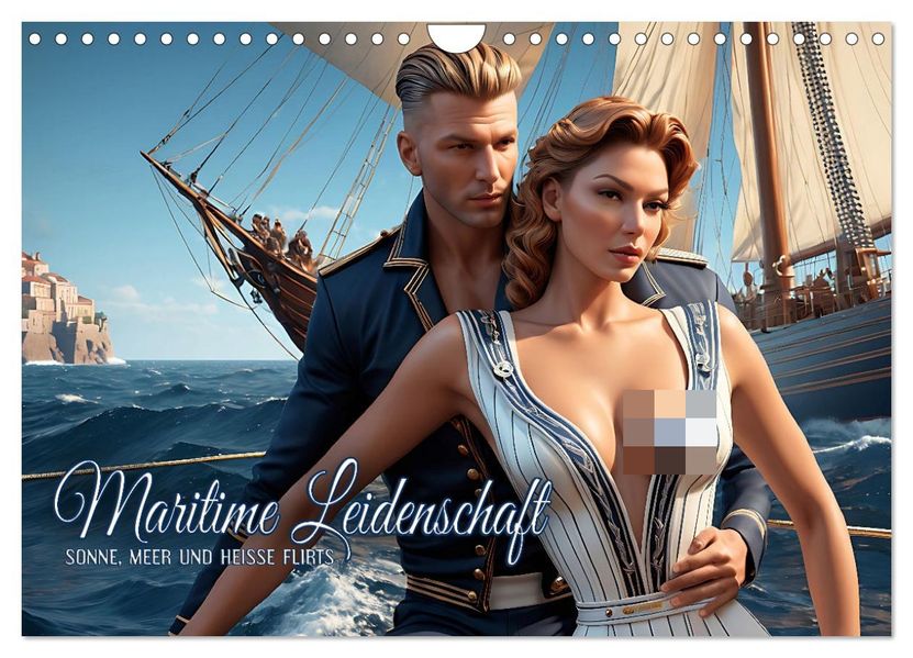 Maritime Leidenschaft - Sonne Meer und heiße Flirts (Wandkalender 2027 DIN A4 quer) CALVENDO Monatskalender