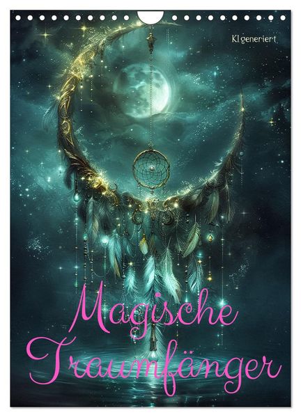 Magische Traumfänger (Wandkalender 2027 DIN A4 hoch) CALVENDO Monatskalender