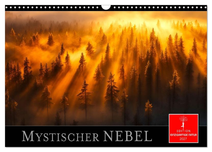 Mystischer Nebel (Wandkalender 2027 DIN A3 quer) CALVENDO Monatskalender