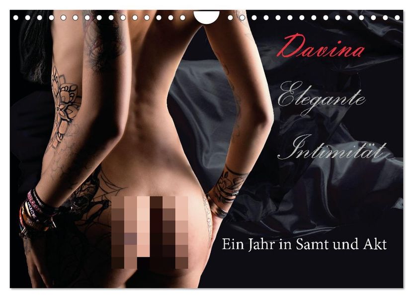 Elegante Intimität (Wandkalender 2027 DIN A4 quer) CALVENDO Monatskalender
