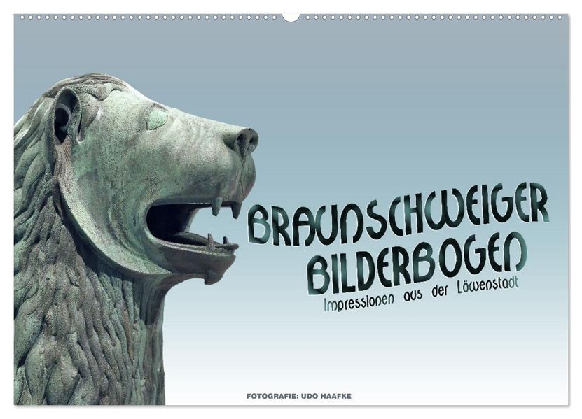 Braunschweiger Bilderbogen (Wandkalender 2027 DIN A2 quer) CALVENDO Monatskalender