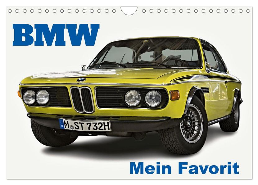 BMW Mein Favorit (Wandkalender 2027 DIN A4 quer) CALVENDO Monatskalender