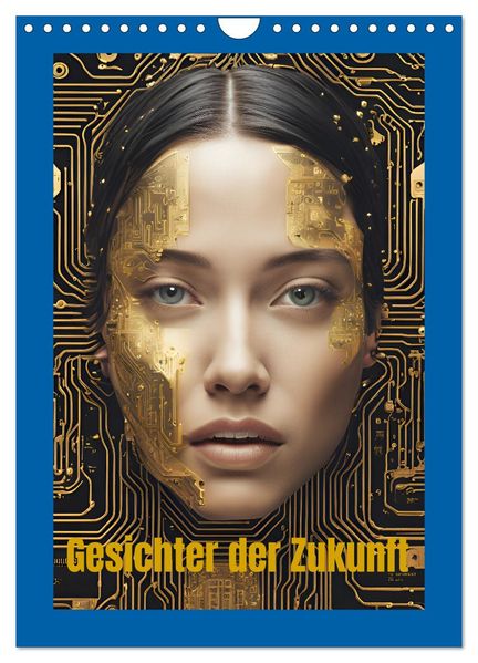 Gesichter der Zukunft (Wandkalender 2027 DIN A4 hoch) CALVENDO Monatskalender