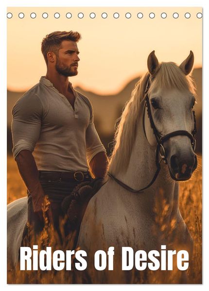 Riders of desire (Desk Calendar 2027 DIN A5 portrait) CALVENDO 12 Month DeskCalendar