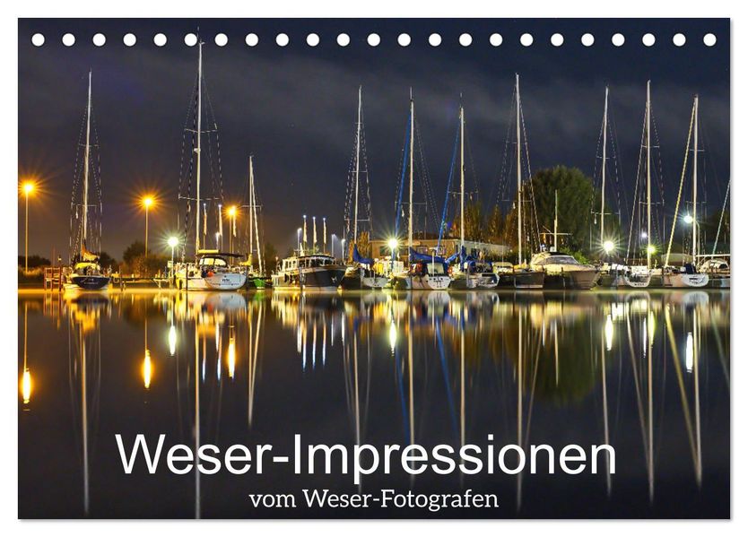 Weser-Impressionen (Tischkalender 2027 DIN A5 quer) CALVENDO Monatskalender