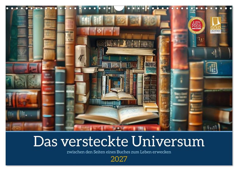 Das versteckte Universum (Wandkalender 2027 DIN A3 quer) CALVENDO Monatskalender