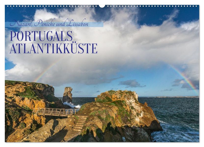 Portugals Atlantikküste (Wandkalender 2027 DIN A2 quer) CALVENDO Monatskalender