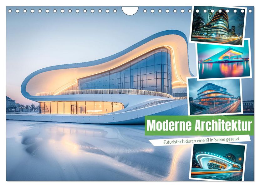 Moderne Architektur (Wandkalender 2027 DIN A4 quer) CALVENDO Monatskalender