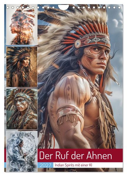 Der Ruf der Ahnen (Wandkalender 2027 DIN A4 hoch) CALVENDO Monatskalender