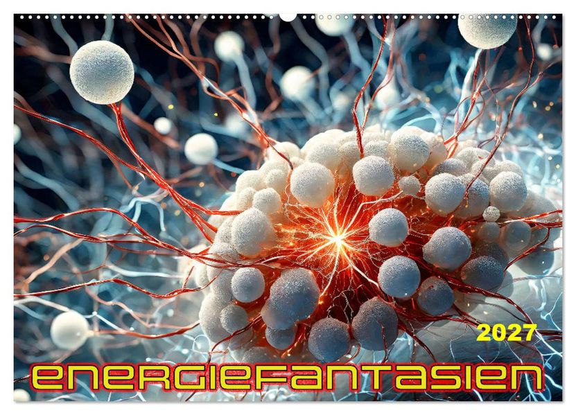 Energiefantasien (Wandkalender 2027 DIN A2 quer) CALVENDO Monatskalender