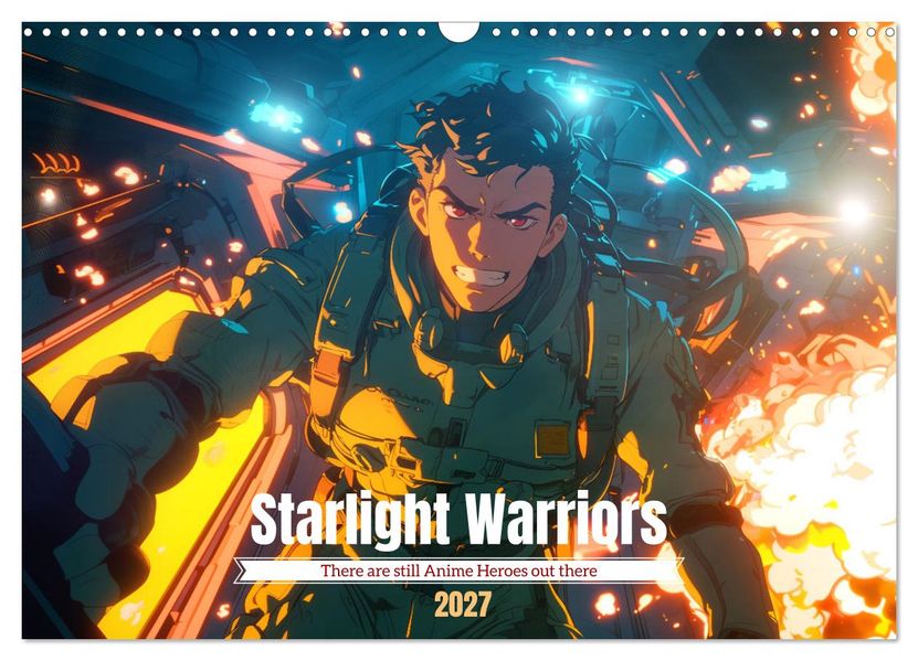 Starlight Warriors (Wall Calendar 2027 DIN A3 landscape) CALVENDO 12 Month Wall Calendar