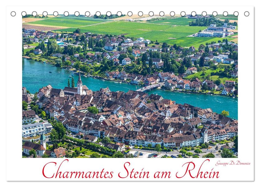 Charmantes Stein am Rhein (Tischkalender 2027 DIN A5 quer) CALVENDO Monatskalender