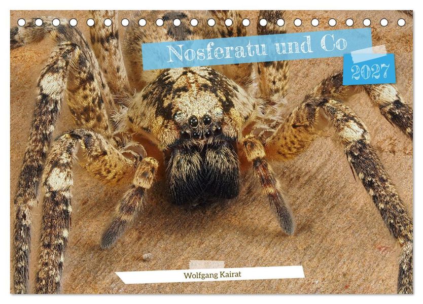 Nosferatu und Co. (Tischkalender 2027 DIN A5 quer) CALVENDO Monatskalender