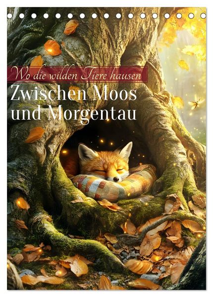 Zwischen Moos und Morgentau (Tischkalender 2027 DIN A5 hoch) CALVENDO Monatskalender