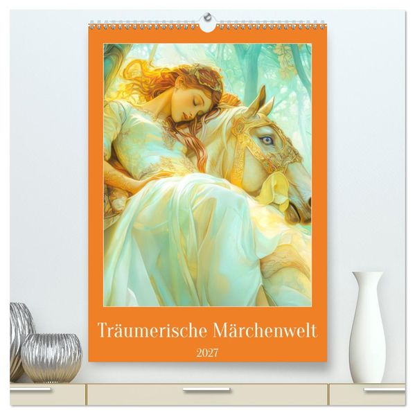 Träumerische Märchenwelt (hochwertiger Premium Wandkalender 2027 DIN A2 hoch) Kunstdruck in Hochglanz
