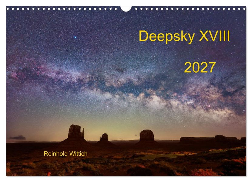 Deepsky XVIII (Wandkalender 2027 DIN A3 quer) CALVENDO Monatskalender